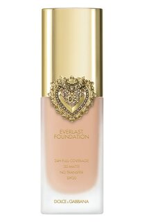 Стойкий матовый тональный крем Everlast Foundation SPF20 PA+++, оттенок 11W Light Medium (27ml) Dolce & Gabbana