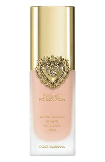 Стойкий матовый тональный крем Everlast Foundation SPF20 PA+++, оттенок 08W Light (27ml) Dolce & Gabbana