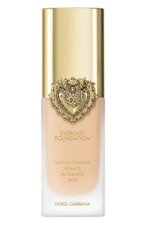 Стойкий матовый тональный крем Everlast Foundation SPF20 PA+++, оттенок 06W Light (27ml) Dolce & Gabbana