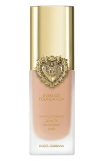 Стойкий матовый тональный крем Everlast Foundation SPF20 PA+++, оттенок 14W Light Medium (27ml) Dolce & Gabbana