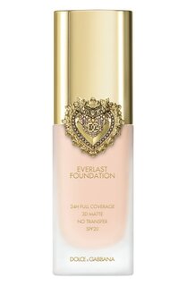 Стойкий матовый тональный крем Everlast Foundation SPF20 PA+++, оттенок 02C Light (27ml) Dolce & Gabbana