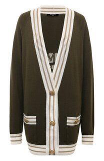 Кардиган из шерсти и кашемира Balmain