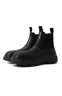 Кожаные челси Creeper Burberry
