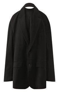 Платье из вискозы и шерсти Balenciaga