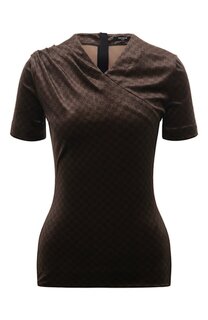 Бархатный топ Balmain