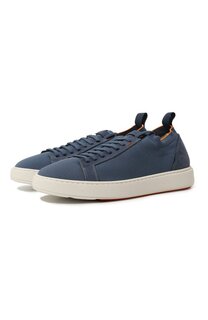 Текстильные кеды Santoni