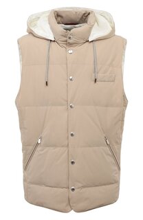 Пуховый жилет Brunello Cucinelli