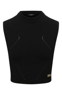 Топ из вискозы Balmain
