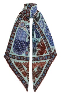 Шелковая шаль Небеса Gourji