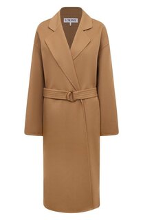 Пальто из шерсти и кашемира Loewe