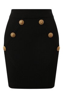 Юбка из вискозы Balmain
