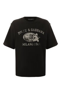 Хлопковая футболка Dolce & Gabbana