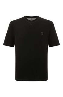 Хлопковая футболка Brunello Cucinelli