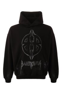Хлопковое худи Balenciaga