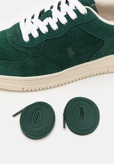Кроссовки на шнуровке MASTERS COURT SUEDE SNEAKER Ralph Lauren, темно-зеленый