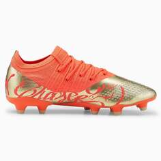 Мужские футбольные бутсы Future 2 3 neymar jr fg/ag Puma, оранжевый