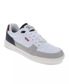 Мужские кроссовки La Jolla Comfort на шнуровке Levis, белый