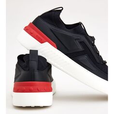 No_Code X из кожи и высокотехнологичной ткани TODs, черный Tod’S