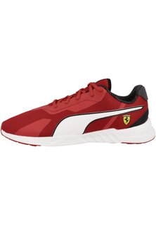 Низкие кроссовки Ferrari Tiburion Puma, цвет rosso corsa puma white