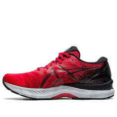 Кроссовки гель нимбус 23 Asics, красный