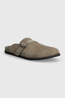 Замшевые тапочки Blake Clog Garment Project, серый
