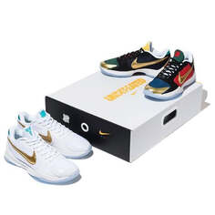 Кроссовки x undefeated zoom kobe 5 protro Nike, белый