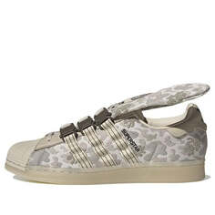 Кроссовки тающая грусть x суперзвезда Adidas, бежевый