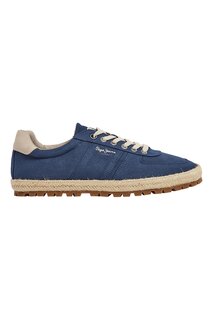 Низкие кроссовки-эспадрилья Pepe Jeans London, синий