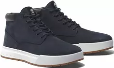 Ботинки Timberland на шнуровке "MAPLE GROVE MID LACE UP SNEAKER", цвет морской волны