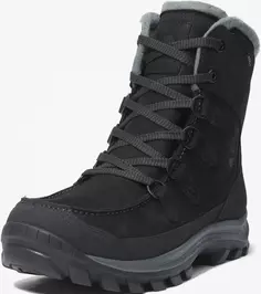 Ботинки Timberland на шнуровке "Chillberg Premium WP INS", водонепроницаемые и согревающие, черный