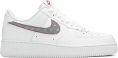 Кроссовки Nike 3M x Air Force 1 07 White, белый