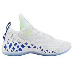 Кроссовки Nike Jordan Jumpman Diamond Low PF White Blue Green, Белый