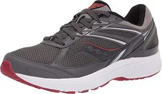 Кроссовки Saucony Mens Cohesion 14 Road Running, серый/красный