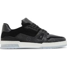 Кроссовки Louis Vuitton Trainer Low, черный/белый