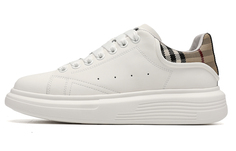 Кроссовки TRUMPPIPE Skateboarding Shoes Men Low-top, белый/черный