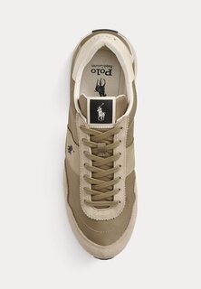 Кроссовки TRAIN 89 SUEDE PANELED SNEAKER Ralph Lauren, бежевый