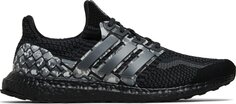Кроссовки Adidas UltraBoost 5.0 DNA Black Python, черный