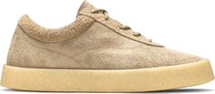 Кроссовки Yeezy Season 6 Thick Shaggy Suede Crepe Taupe, загар
