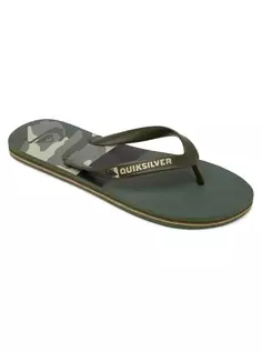 Сандалии Quiksilver "Molokai Panel", зеленый