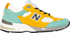 Кроссовки New Balance Sneakersnstuff x Wmns 991 Made in England Secret Colorway, желтый