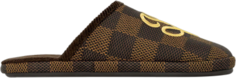 Кроссовки Louis Vuitton Palace Slipper Damier Pop - Ebene, коричневый