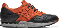 Кроссовки packer x gel lyte v g-tx black brown Asics, черный