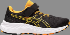 Кроссовки pre excite 9 ps black amber Asics, черный
