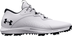 Бутсы Under Armour Charged Draw 2 Golf Wide White Black, белый