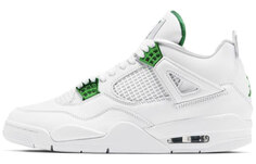 Кроссовки Jordan Air Jordan 4 Vintage Basketball Unisex, белый/зеленый