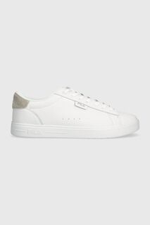Кожаные кроссовки Fila, серый