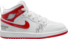Кроссовки Air Jordan 1 Mid PS Rookie Season, белый