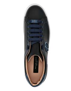 Кроссовки Lo-Top Hexagon Philipp Plein, цвет Black / Dark Blue