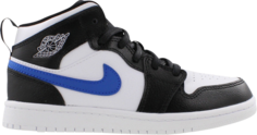 Кроссовки Air Jordan 1 Retro Mid BP Crayon Pack, черный