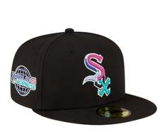 Кроссовки New Era Chicago White Sox Polar Lights 59FIFTY цвета фуксии UV 60296495, черный